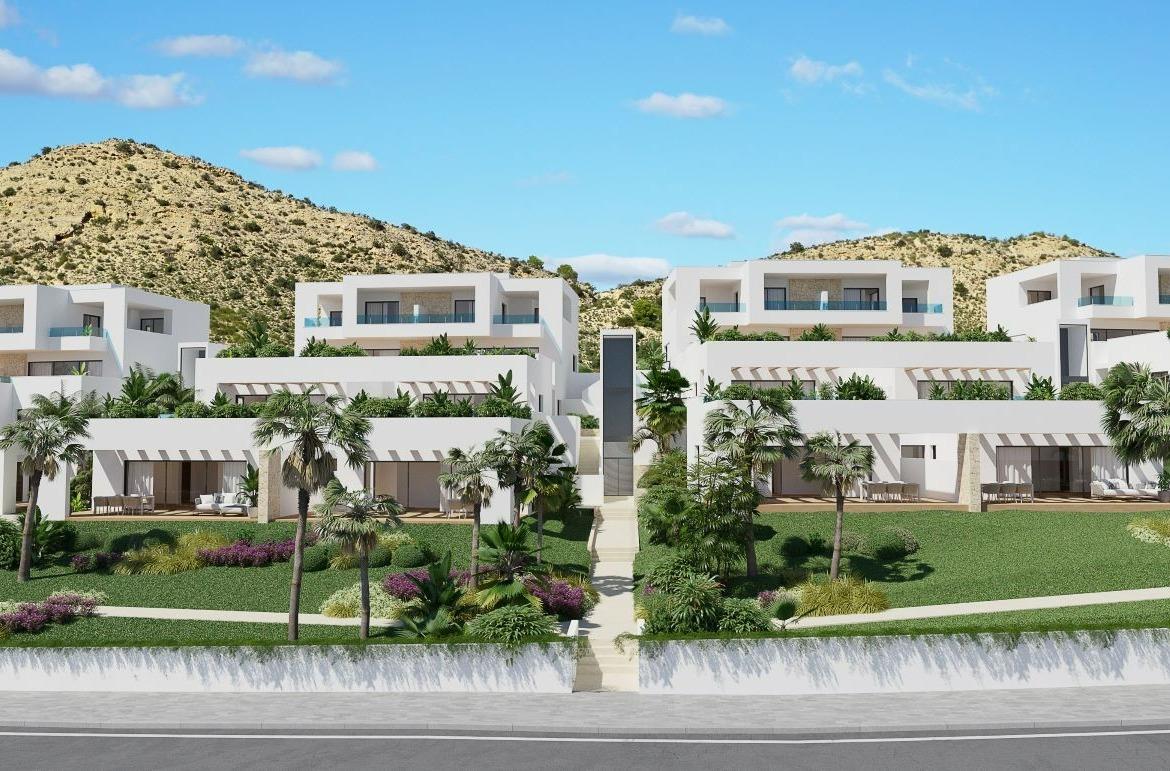 Luxury apartment with panoramic golf course views at Font del Llop.