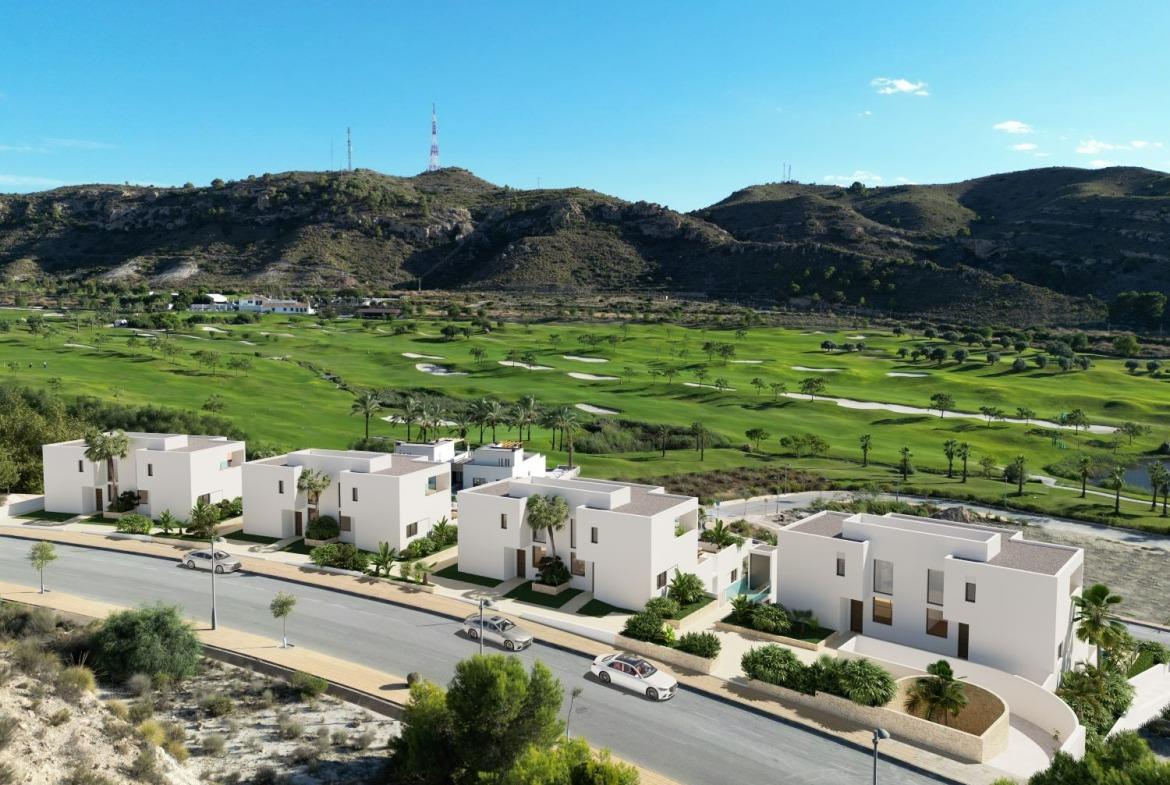 Luxury apartment with panoramic golf course views at Font del Llop.