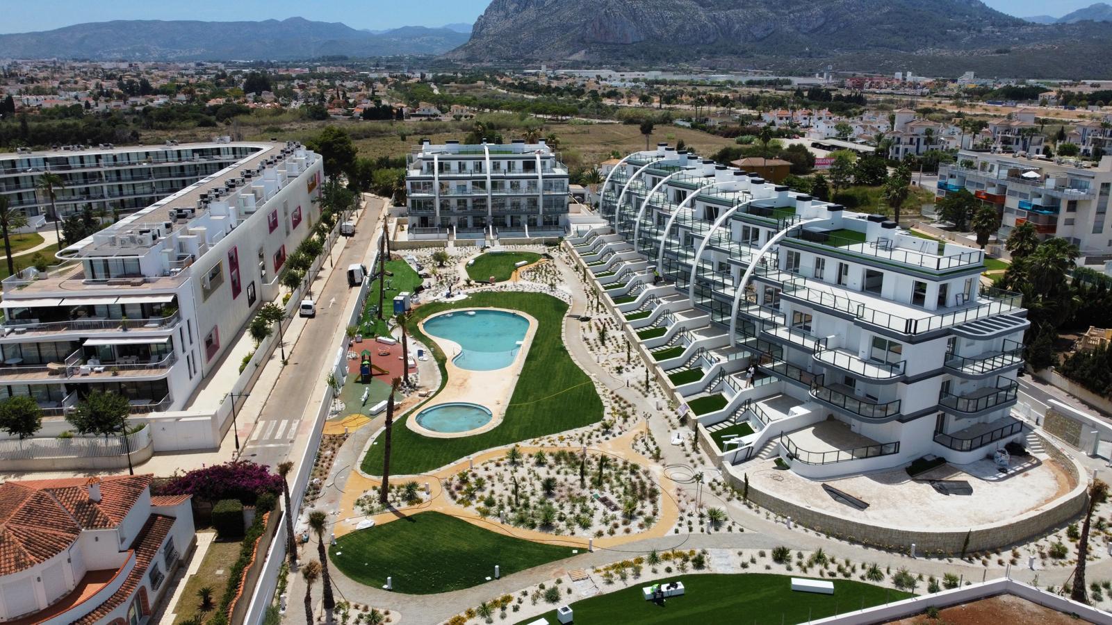 Sea-view apartments in Bella Beach, Dénia