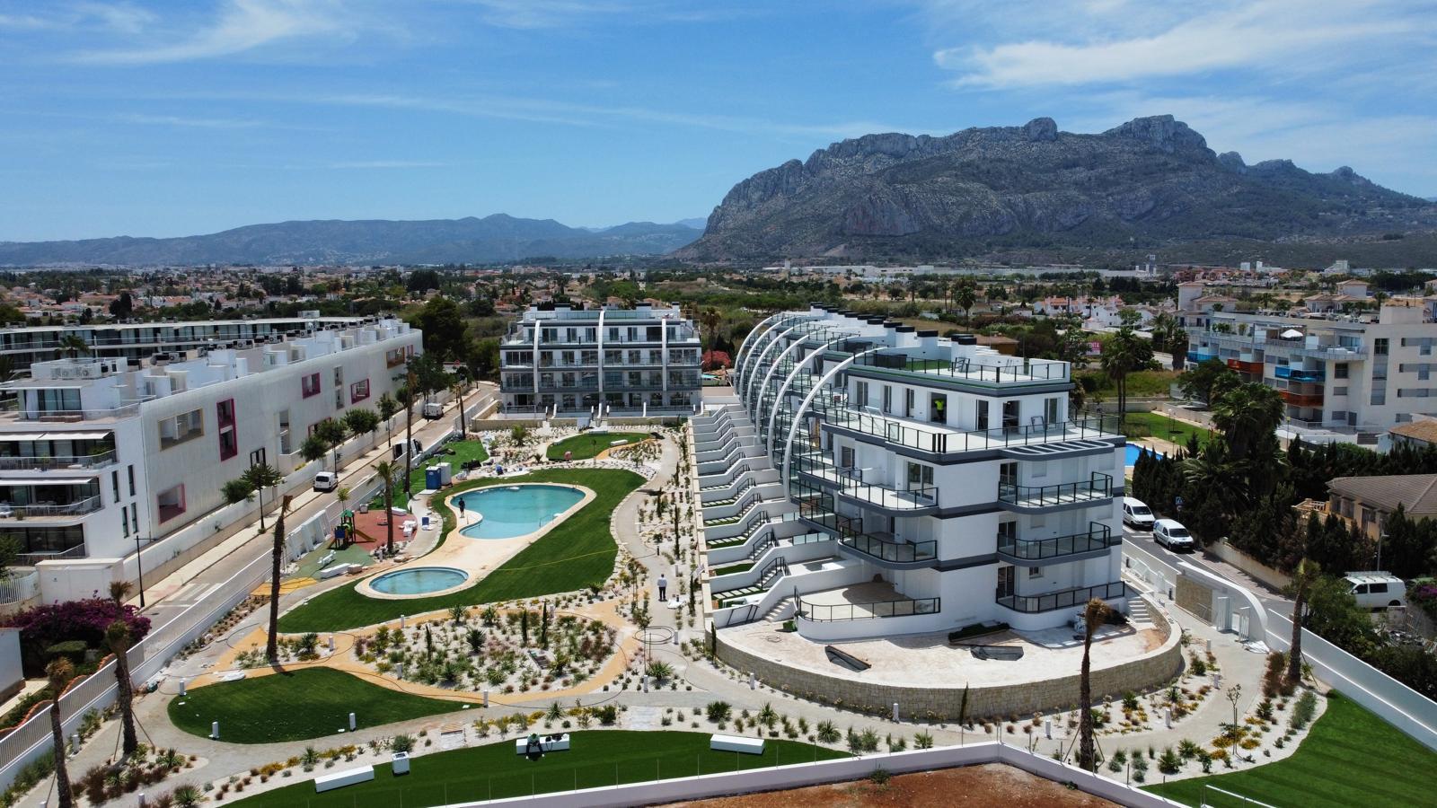 Sea-view apartments in Bella Beach, Dénia